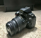 Nikon D1500 DSLR (+ lens, battery, and charger)