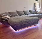 Sofa for sale with LED lighting