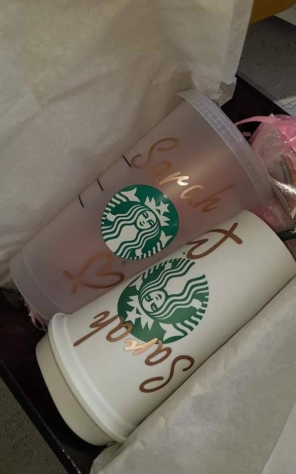 Starbucks Customized Cup