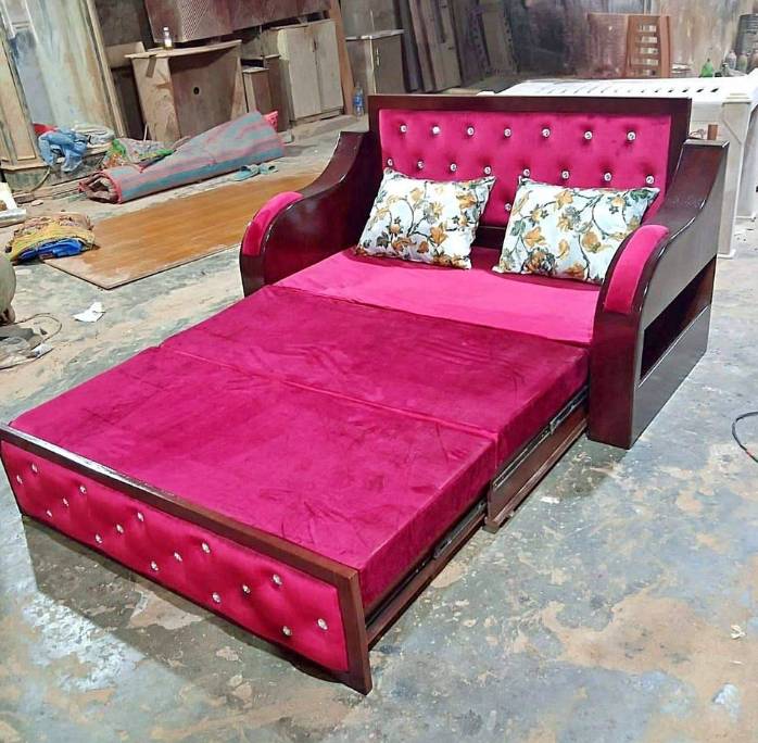 New comfortable sofa come bed