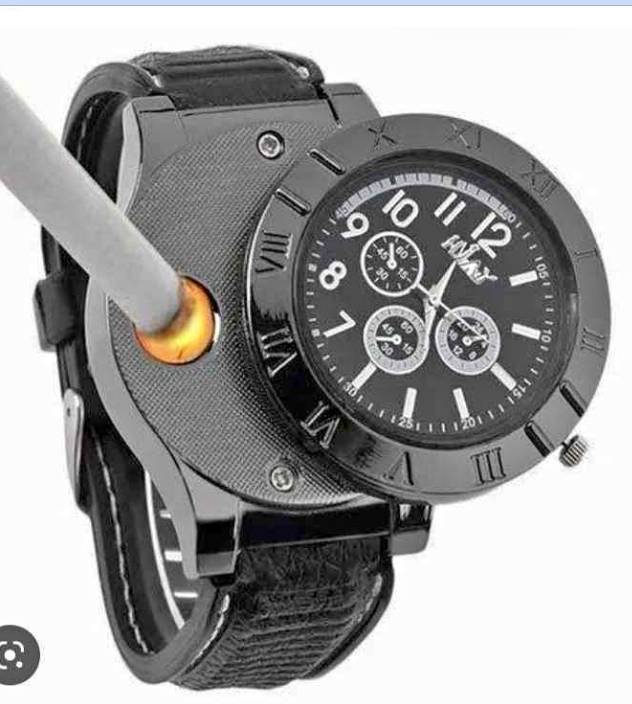 LIGHTER WATCH FOR MEN BLACK